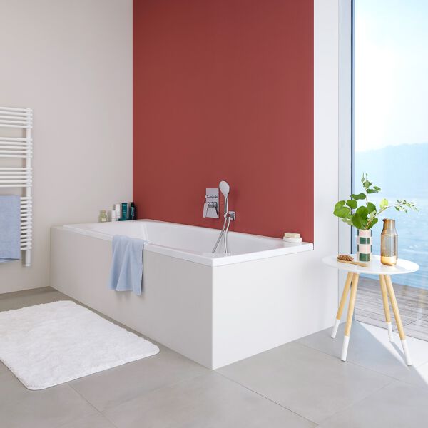 Baignoire Alterna steel duo 190 x 90 cm Blanc image number 3